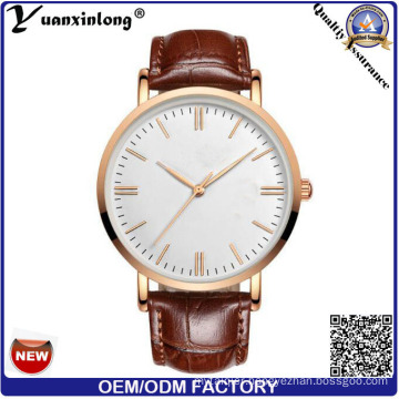 Yxl-011 Custom Logo Wholesale Real Leather Strap Women Watch, Hot Sell Dw Watch